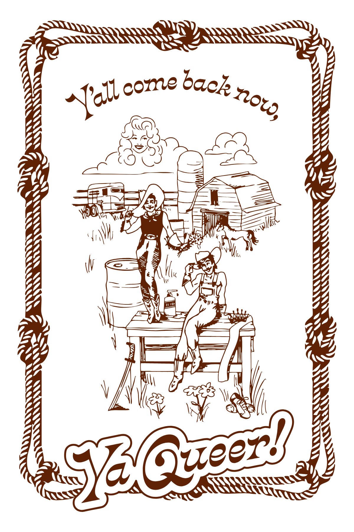 Queer Coded Country Classic Tee